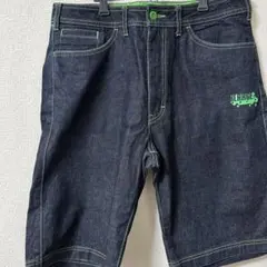 XLARGE ショートパンツ 黒、緑 ゆったりサイズ