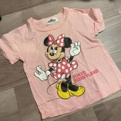 東京ディズニーランド ミニーマウス ヴィンテージTシャツ 100cm