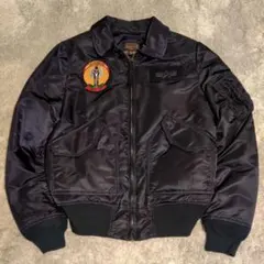 alpha ma-1 flightjacket bomber navy y2k