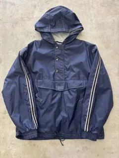 90‘s GAP ナイロンアノラックパーカー　袖ライン　Y2K ビンテージ