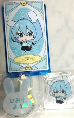 ブルーロック　氷織羊　アクリルプレート　おなまえバッジ