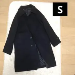 ユニクロ　シングルブレストコート　429298 黒　Sサイズ　男女共有