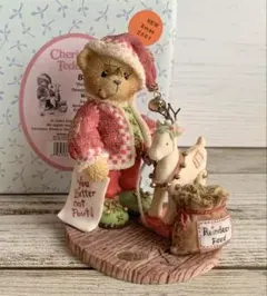 Cherished Teddies ウェンダル サンタとトナカイ クリスマス