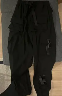 ブラック ワークパンツ