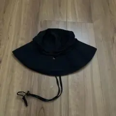 夏用　帽子　ハット　黒のサムネイル
