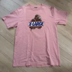 XLARGE ゴリラロゴ Tシャツ ピンク Lサイズのサムネイル