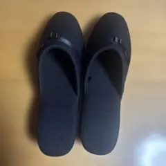 S*a様 フォーマルスリッパ　黒 リボン付き