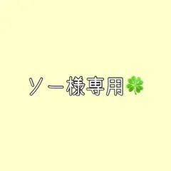 ソー様 リクエスト 2点 まとめ商品