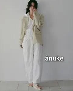 anuke uneck check combinaison 36 オールインワン - メルカリ