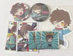 CR うぉっか 缶バッジ シール カード