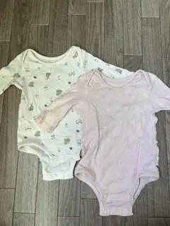 ベビー肌着 ロンパース 2枚セット