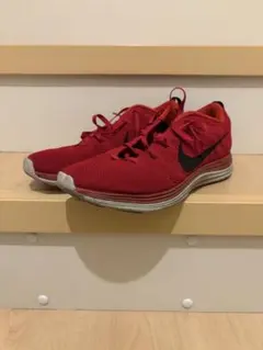 NIKE FLYKNIT LUNAR1 レッド 28.0cm