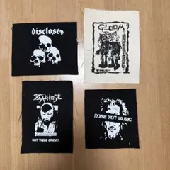 布パッチ/ハードコア/クラスト/パンク 4