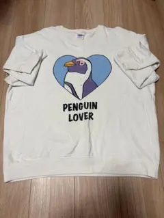 United Athle PENGUIN LOVER スウェット ホワイト XL