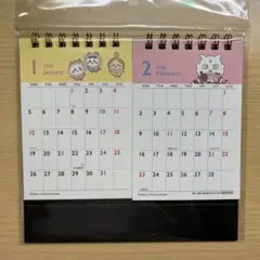ちいかわ デスクカレンダー 2カ月 2026