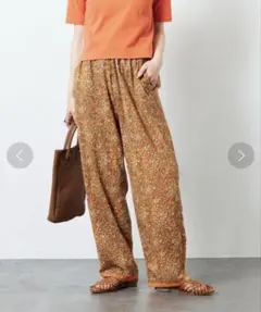 フリークスストア　インドペイズリーイージーパンツ