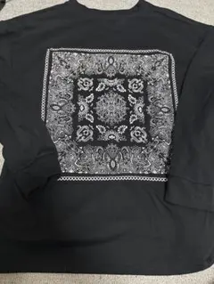 Timely Warning ペイズリー柄スウェット L