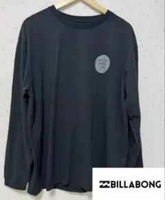 【BILLABONG 】長袖カットソー ブラック ロゴプリント XLのサムネイル