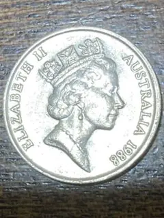 [レア]オーストラリア 5セント硬貨 1978年 レア]オーストラリア 5セント硬貨 1978年