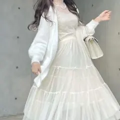 ロングファーカーディガン【& Rabbit】