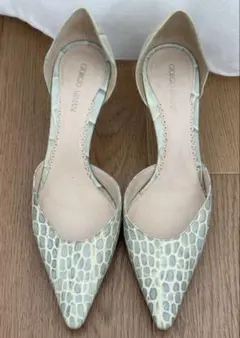GIORGIO ARMANI パイソン柄 パンプスのサムネイル