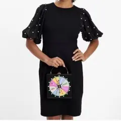 【Kate Spade】ケイトスペード　パール袖　ワンピースサイズ4