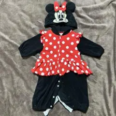 ミニーマウスロンパース 70cm