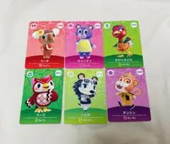 どうぶつの森amiiboカード 第5弾 パック 6枚セット