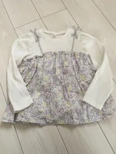アプレレクール 花柄 長袖トップス 120