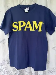 新品⭐︎未使用♡ スパム　SPAM Tシャツ Mサイズ ネイビー