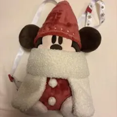 2025 リルリンリン　ショルダーバッグ ポシェット　クリスマスディズニー