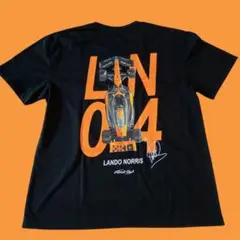 F1　フォーミュラワン　マクラーレン　ランド・ノリス　NOR　Tシャツ　L