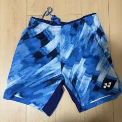 15176 ヨネックス ハーフパンツ ユニL シーブルー - メルカリ