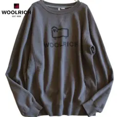 【WOOL RICH】スウェット　灰　L相当★のサムネイル