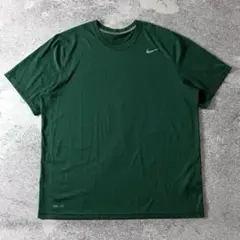 NIKE DRI-FIT Tシャツ XL 深緑 グリーン ナイキ ランニングのサムネイル