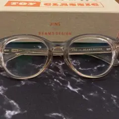 JINS×BEAMSコラボ　キャットアイ　ユニセックス　y2k グランジ