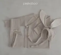 【pee ka boo】 bunny newborn set