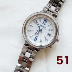 稼働品！SEIKO♦︎ルキア♦︎ソーラー♦︎レディース腕時計のサムネイル