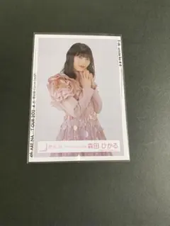 櫻坂46 生写真 森田ひかる 3rdTOUR2023 ピンク衣装 チュウ　ライ