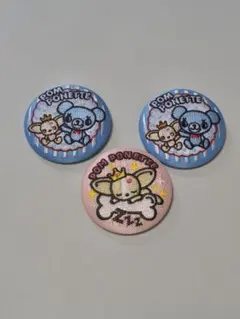 ナルミヤキャラクターズ 刺繍缶バ ポンポネット