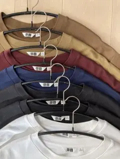 ユニクロ エアリズムコットンオーバーサイズTシャツ 5分袖 XL 8枚セット