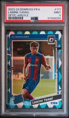 値下げ交渉可！様専用　【PSA9 】ヤマル RC Donruss Argyle