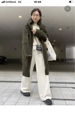 LOU Andrea/ルーアンドレア MOUTON FAKE HOOD COAT - メルカリ