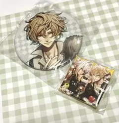 【12/16迄】AMNESIA ルカ　ノヴァ　スクエア缶バッジ