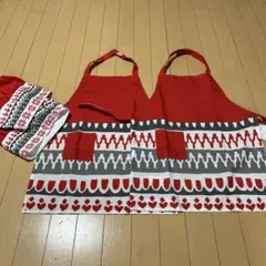 新品未使用IKEAイエアキッズエプロン帽子付き4点セット