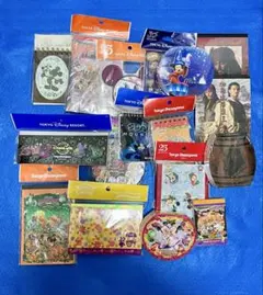 東京ディズニーランド&シー ミッキー他 メモパッド メモ帳 まとめ売り17点