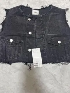 WWK ブラックデニムジャケット Fサイズ