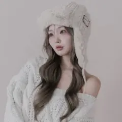 ダーリッチ ダブルファブリックフライトキャップ IVO 美品