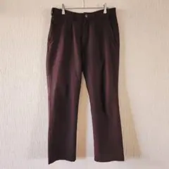 【PERSON'S】（M）ブラッシュドパンツ/ストレートレッグパンツ/アウトドア