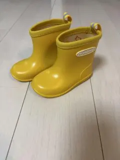 MONSHIP イエロー レインブーツ　14センチ